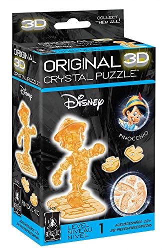 Original 3D Pinocchio Crystal Puzzle - Bepuzzled puzzle collectible [Barcode 0023332310326] - Main Image 2