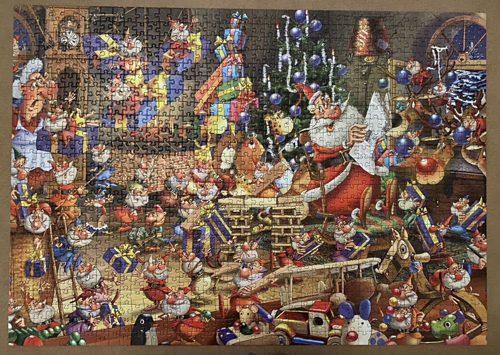 Piatnik Christmas chaos - Piatnik puzzle collectible [Barcode 9001890537943] - Main Image 2