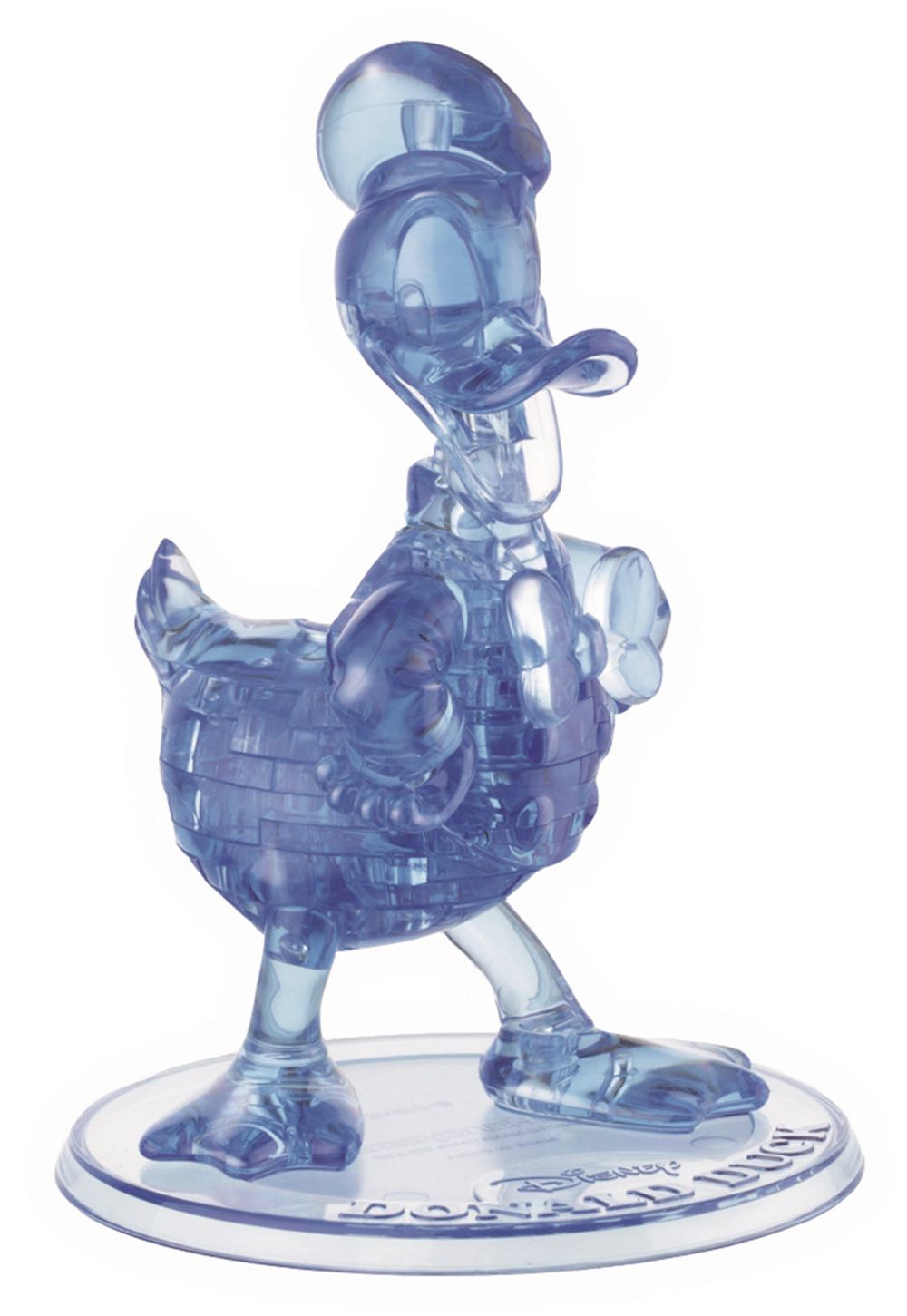 Original 3D Crystal Puzzle Daisy Duck & Donald Duck - Bepuzzled puzzle collectible [Barcode 023332310487] - Main Image 2