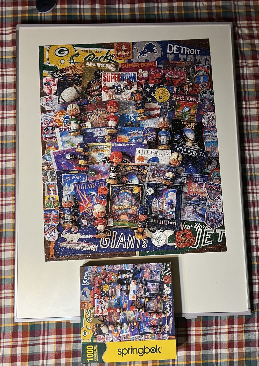 *Football Fantasy - Springbok puzzle collectible [Barcode 091683105311] - Main Image 4