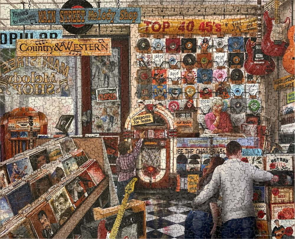 The Melody Shop - Springbok puzzle collectible [Barcode 091683107636] - Main Image 3