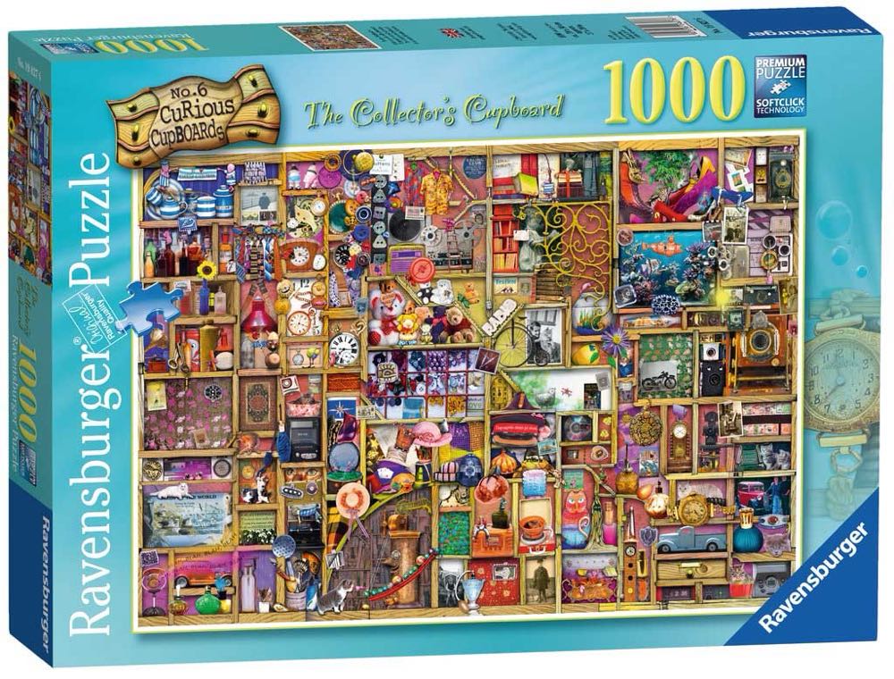 The Curious Cupboard (aka The Collector’s Cupboard) - Ravensburger 🇩🇪 puzzle collectible [Barcode 4005556819911] - Main Image 4