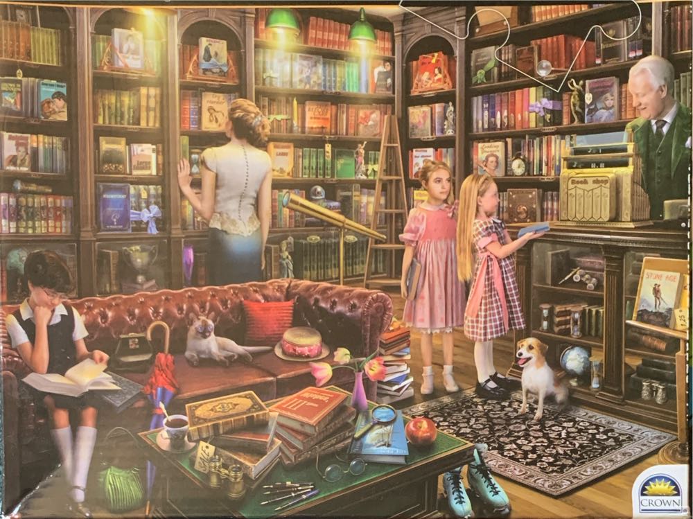 Huntington Green Series: Ye Olde Bookshop - Huntington Green Series puzzle collectible [Barcode 9317762182402] - Main Image 3