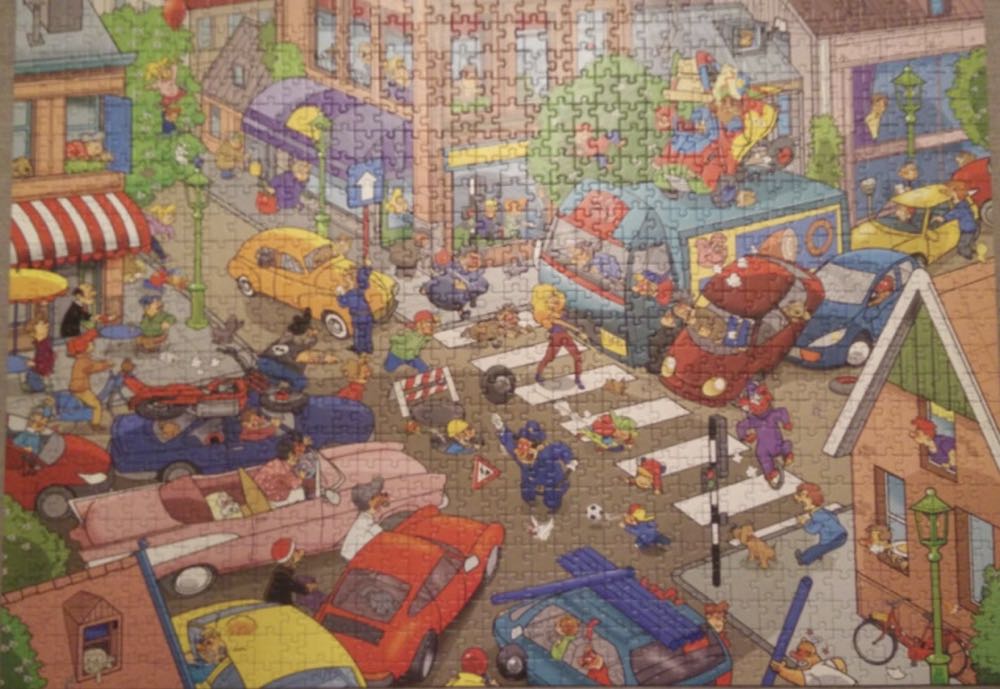 Thats Life - Traffic Jam - goliath puzzle collectible [Barcode 8711808713093] - Main Image 3