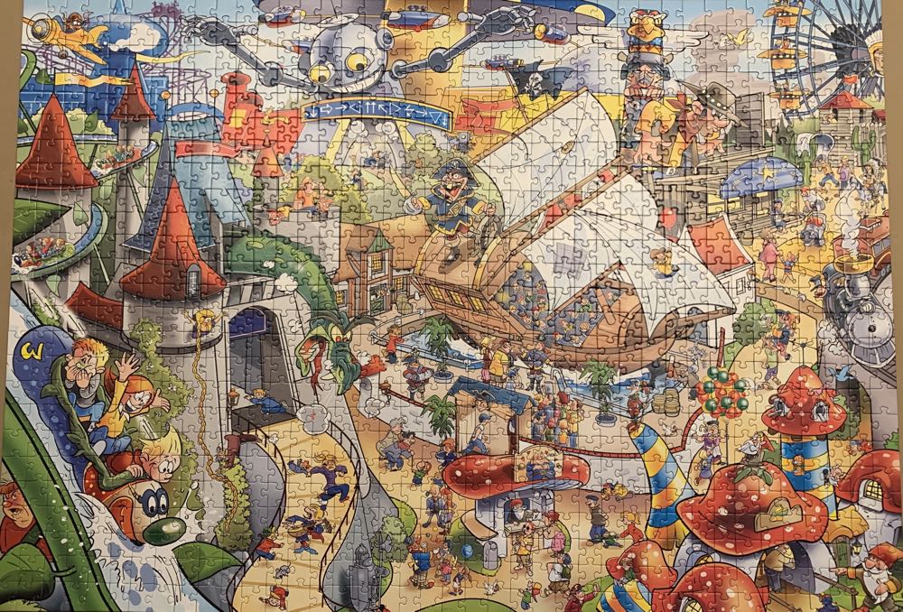 That’s Life - Amusement Park - Goliath That’s life puzzle collectible [Barcode 8711808713123] - Main Image 2