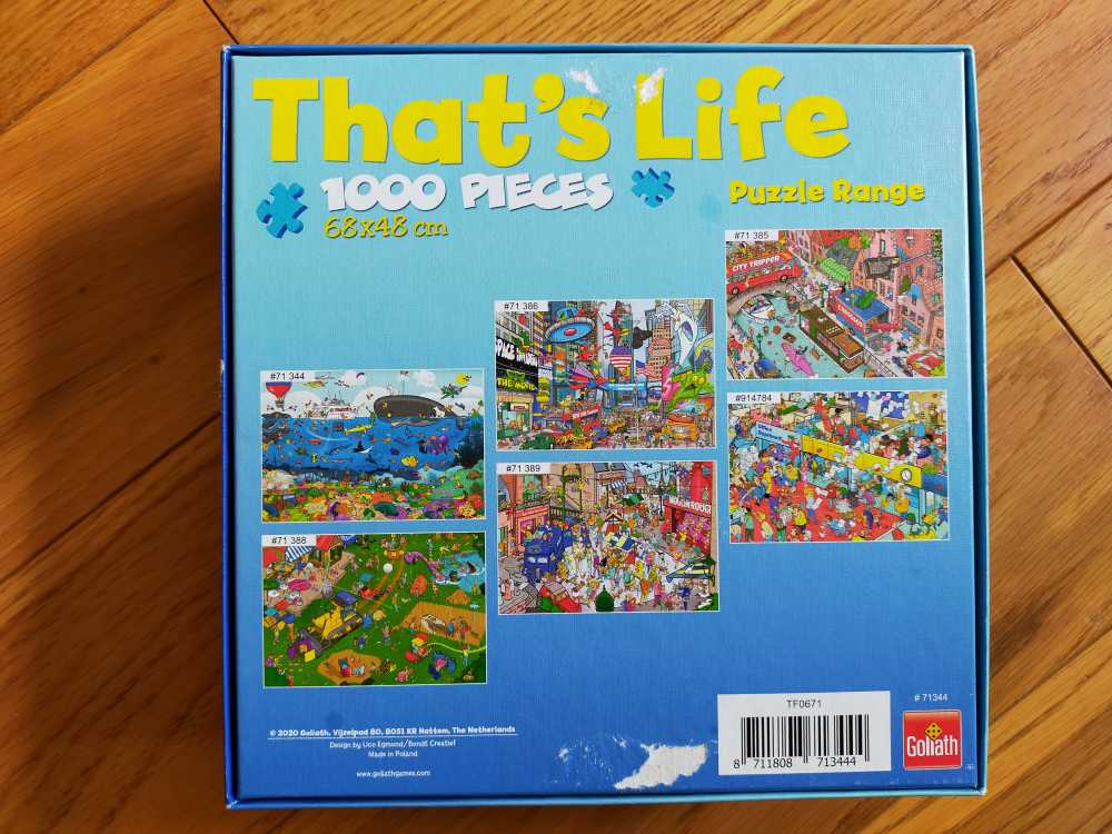 That’s Life - #71344 Ocean Floor - goliath puzzle collectible [Barcode 8711808713444] - Main Image 3