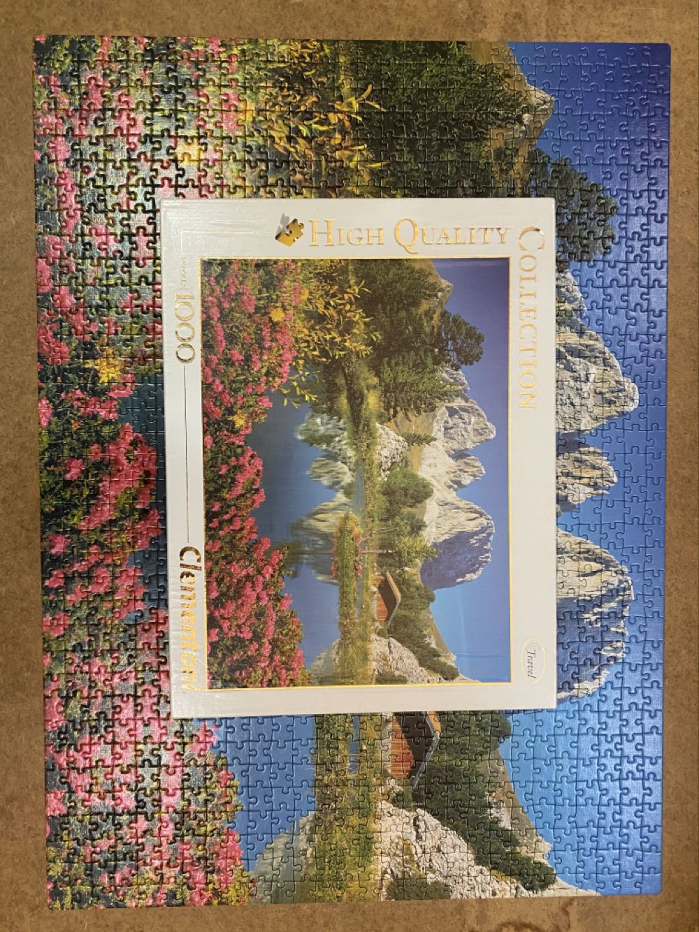 Passo Pordoi With A View To Sassolungo - Clementoni puzzle collectible [Barcode 8005125392735] - Main Image 2