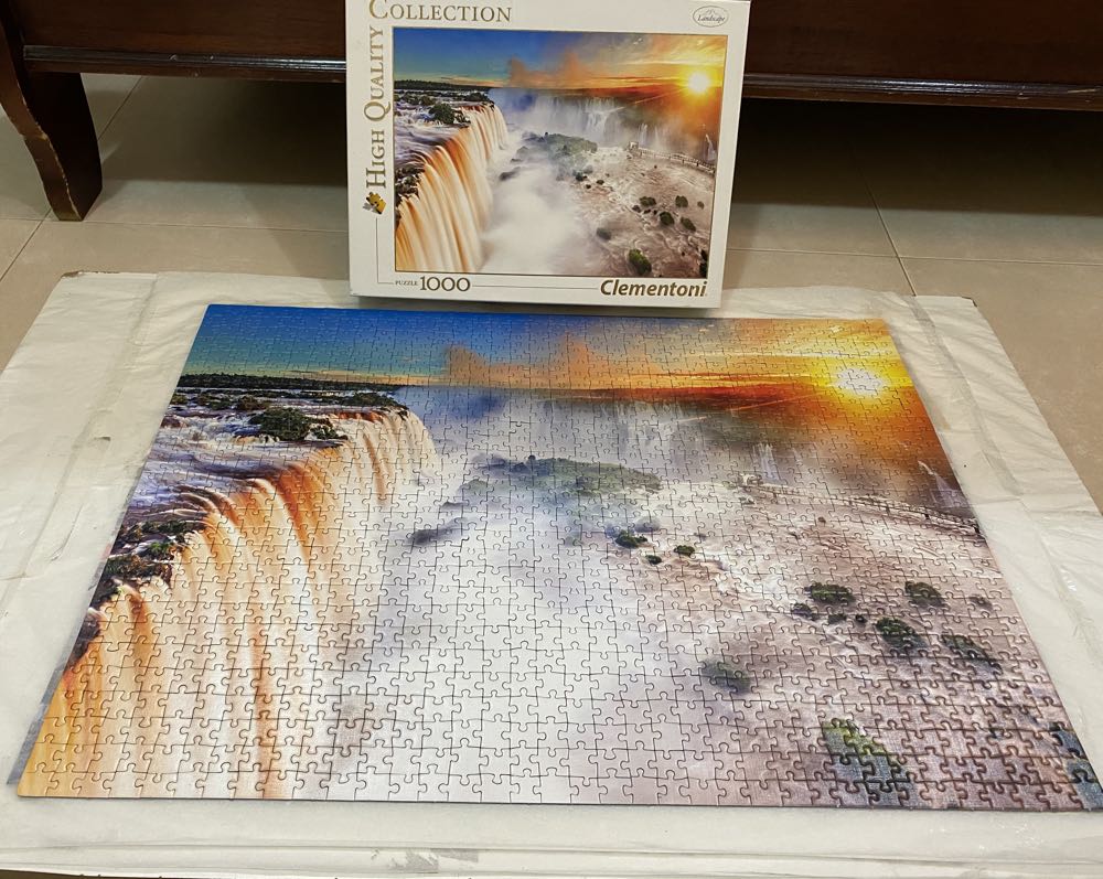 Waterfall - Clementoni 🇮🇹 puzzle collectible [Barcode 8005125393855] - Main Image 2