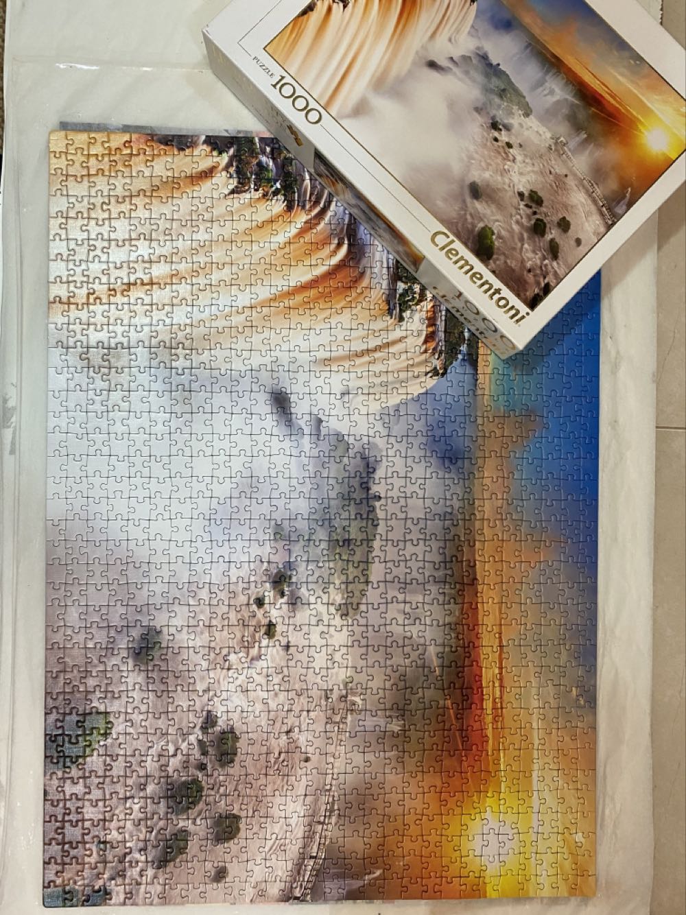 Waterfall - Clementoni 🇮🇹 puzzle collectible [Barcode 8005125393855] - Main Image 3