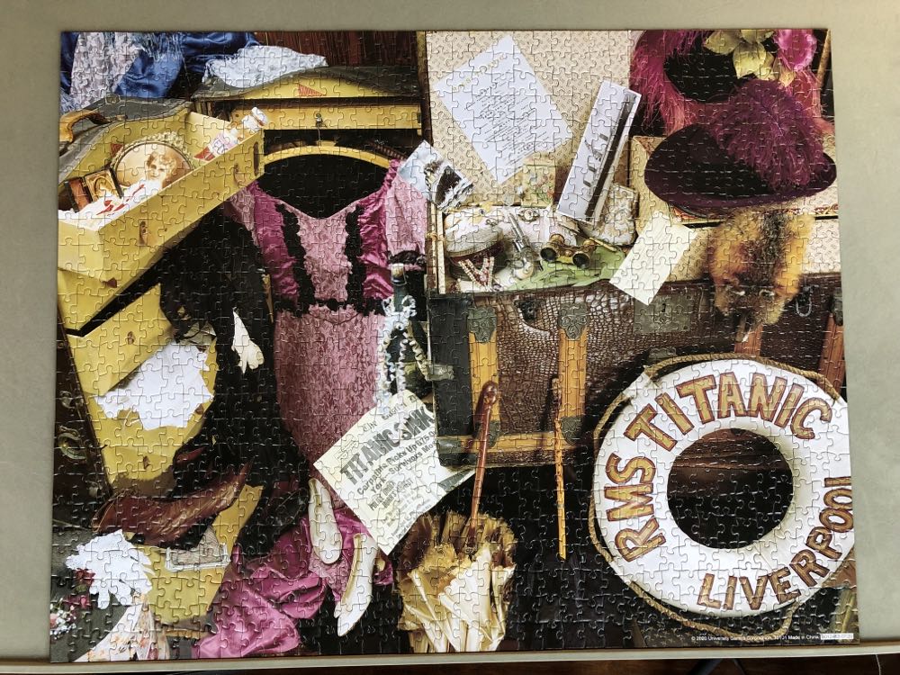 Murder On TheTitanic, NFS Mystery Jigsaw - Bepuzzled puzzle collectible [Barcode 023332005215] - Main Image 2