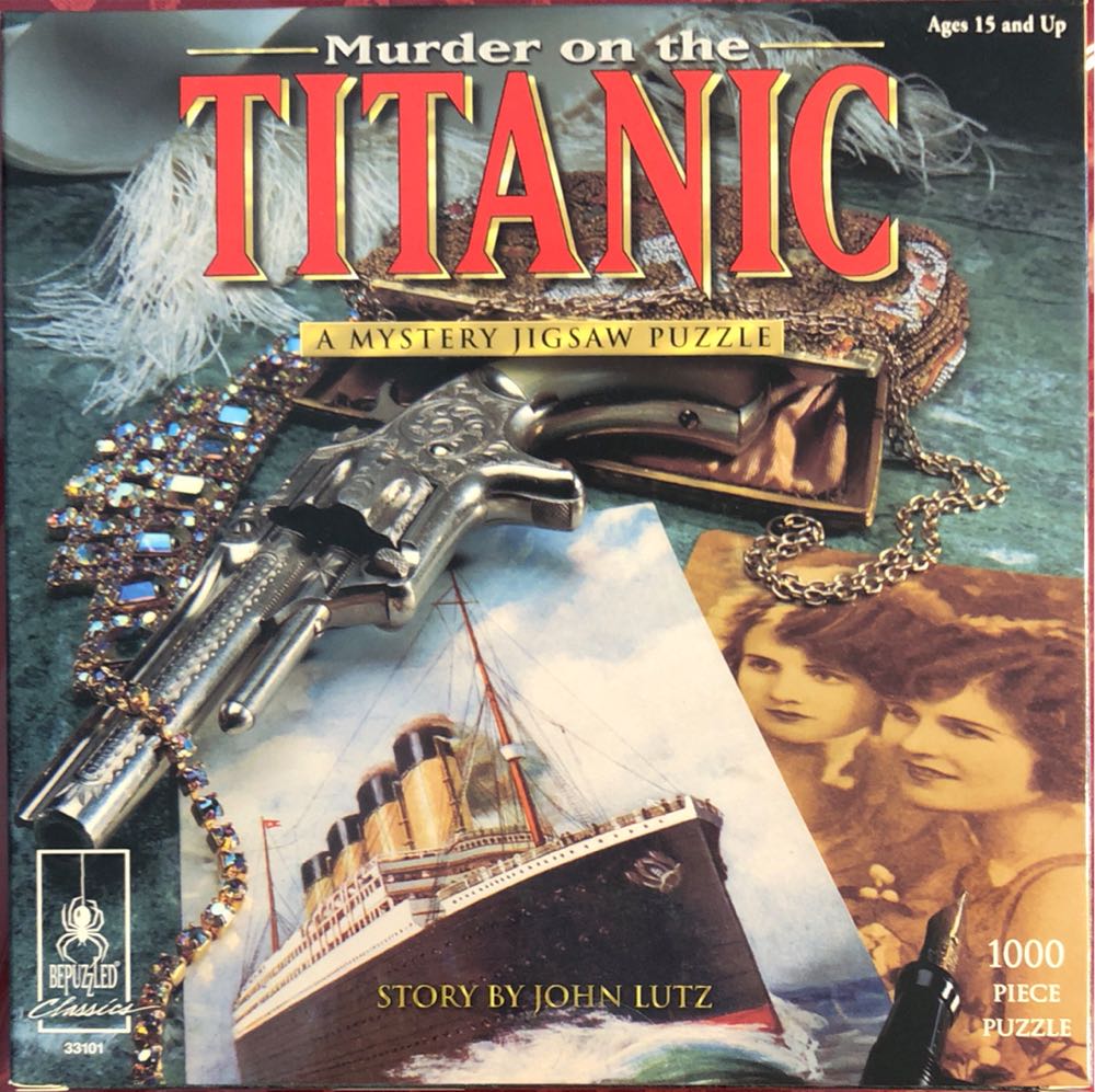 Murder On TheTitanic, NFS Mystery Jigsaw - Bepuzzled puzzle collectible [Barcode 023332005215] - Main Image 3