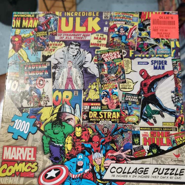 Marvel: Collage Puzzle - Cardinal puzzle collectible [Barcode 047754568851] - Main Image 2