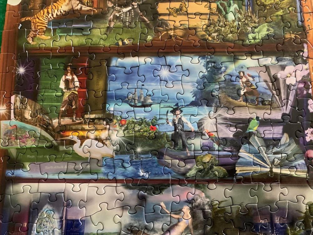 Enchanted Fairy Tale Library - SunsOut puzzle collectible [Barcode 796780484481] - Main Image 4