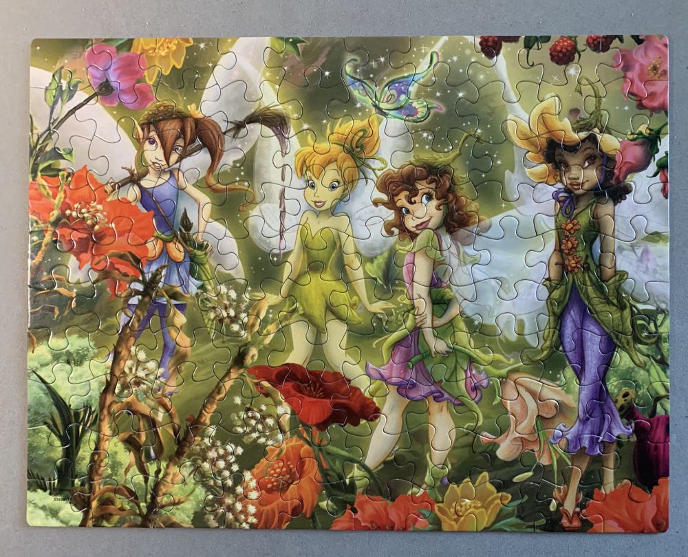 Disney Fairies Tinker Bell And Friends - Milton Bradley Puzzles puzzle collectible [Barcode 653569212812] - Main Image 2