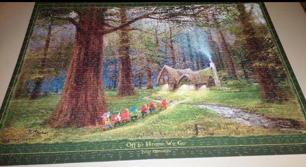 Off to Home We Go - Buffalo puzzle collectible [Barcode 079346011711] - Main Image 2