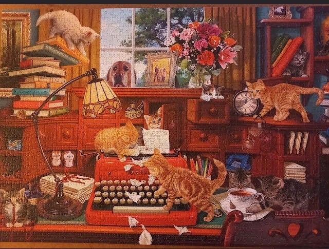 Writers Block - Gibsons puzzle collectible [Barcode 5012269062908] - Main Image 4