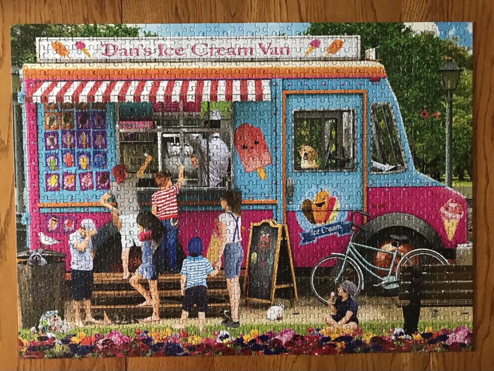 Dan’s Ice Cream Van - Eurographics puzzle collectible [Barcode 628136655194] - Main Image 2