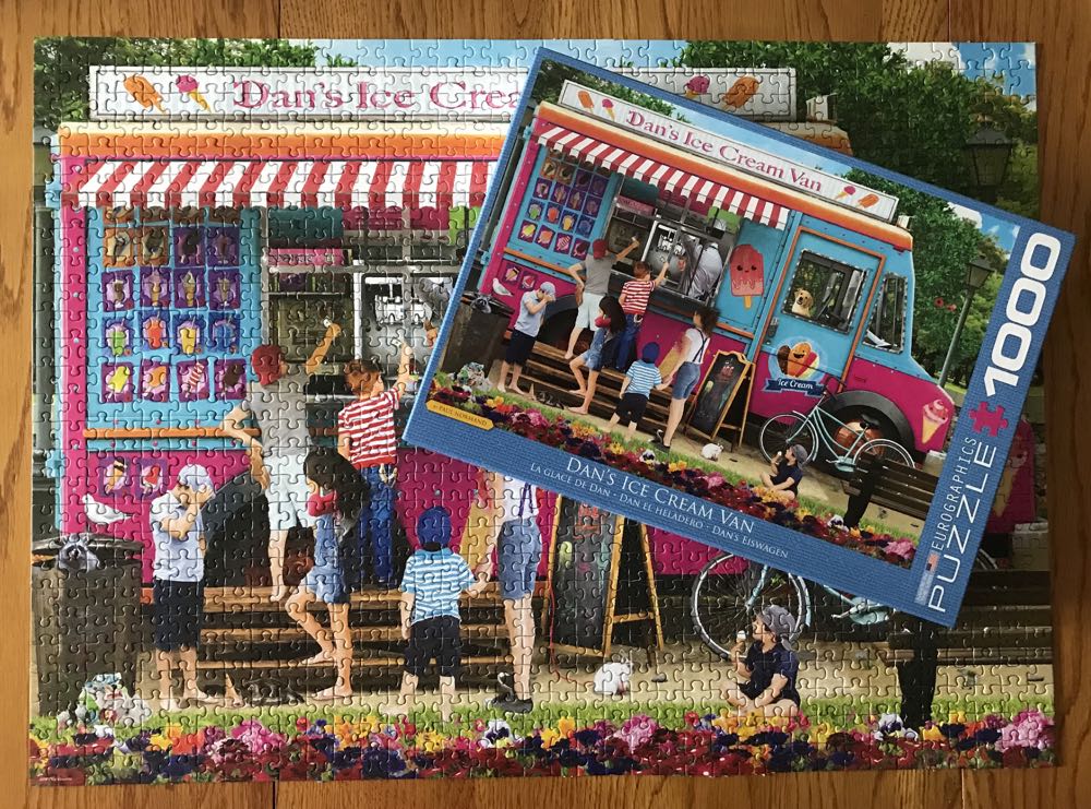 Dan’s Ice Cream Van - Eurographics puzzle collectible [Barcode 628136655194] - Main Image 3