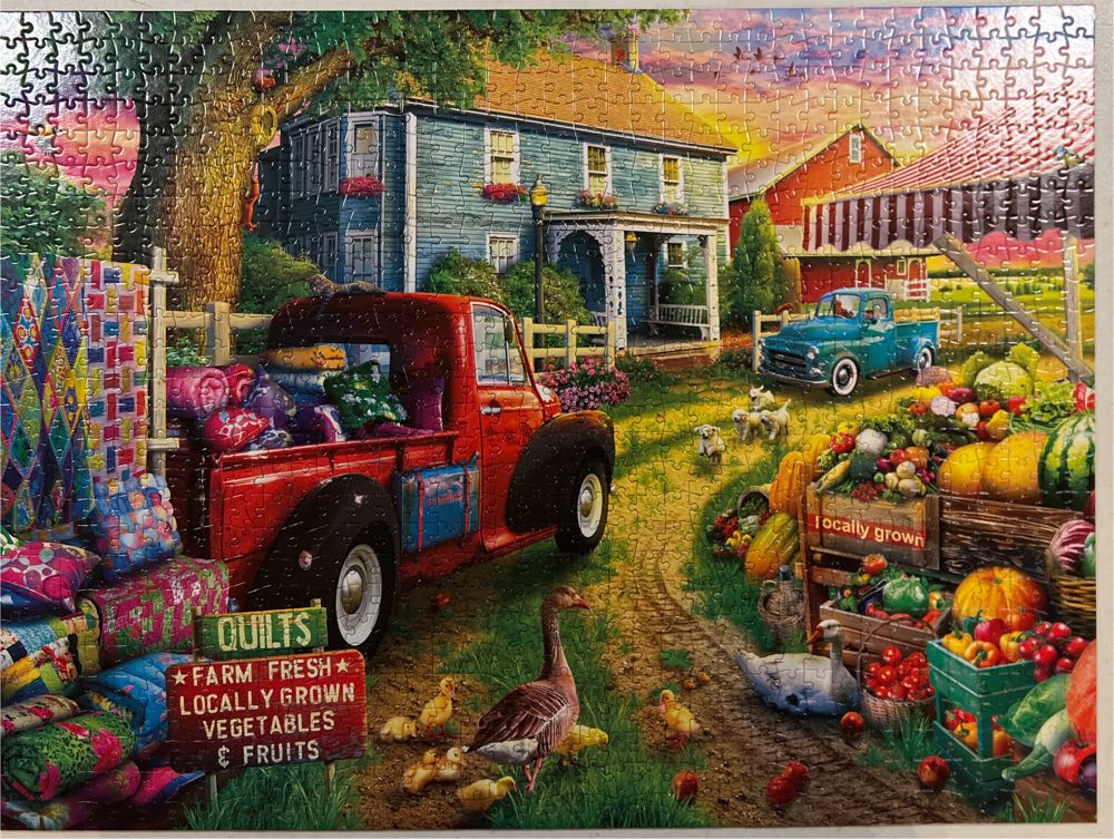 Quilt Farm Edit Pictures - Buffalo puzzle collectible [Barcode 079346119226] - Main Image 4