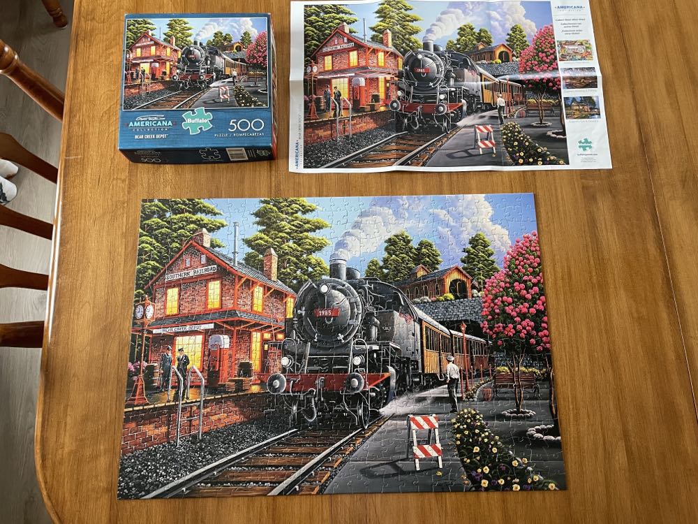 Bear Creek Depot - Buffalo Games puzzle collectible [Barcode 079346037315] - Main Image 4