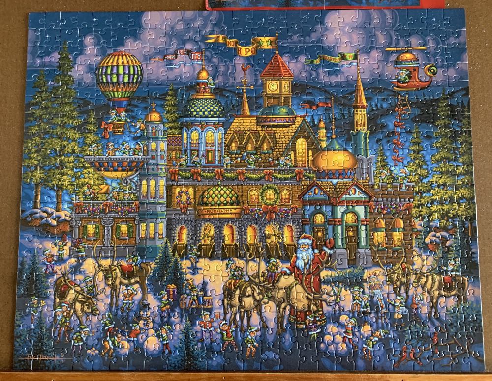 Santa’s Workshop - Keep - Dowdle puzzle collectible [Barcode 671095202664] - Main Image 2