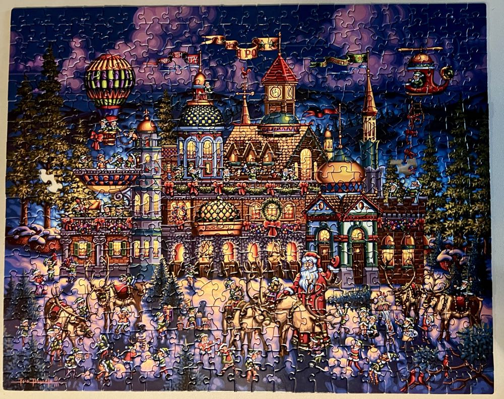 Santa’s Workshop - Keep - Dowdle puzzle collectible [Barcode 671095202664] - Main Image 3