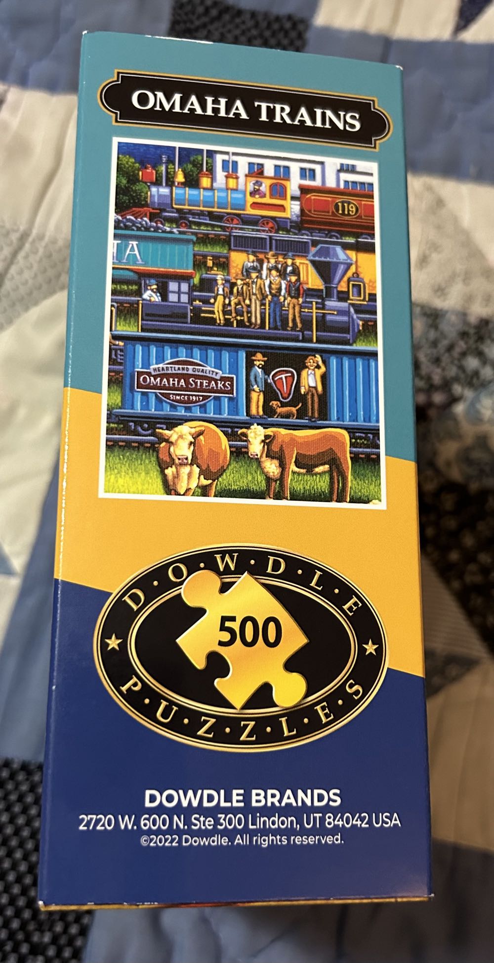 Omaha Trains - Dowdle puzzle collectible [Barcode 671095204095] - Main Image 4