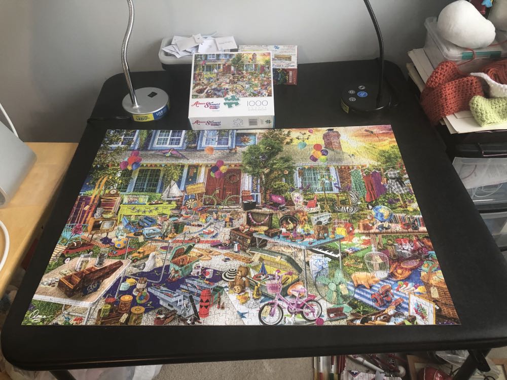 Yard Sale - Buffalo Games puzzle collectible [Barcode 079346117574] - Main Image 3