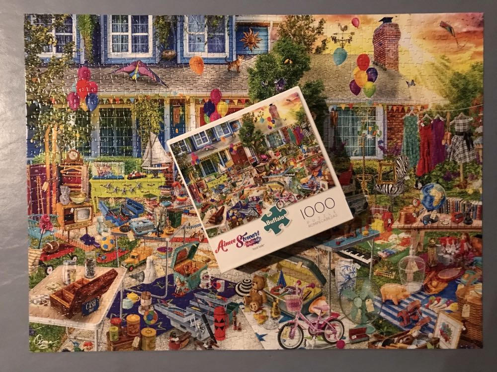 Yard Sale - Buffalo Games puzzle collectible [Barcode 079346117574] - Main Image 4