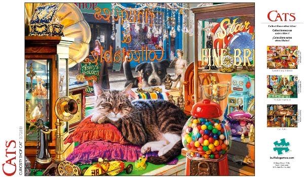 Curiosity Shop Cat - Buffalo Games 🇺🇸 puzzle collectible [Barcode 079346172818] - Main Image 3