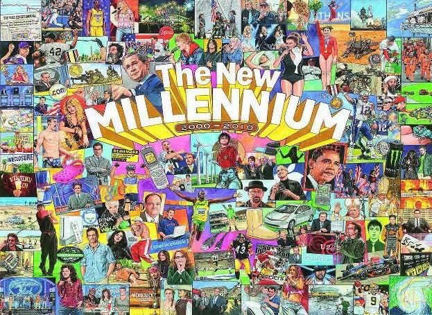 The New Millennium - White Mountain puzzle collectible [Barcode 724819263257] - Main Image 2