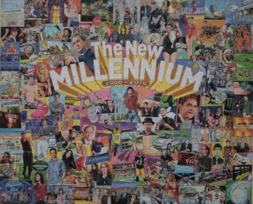 The New Millennium - White Mountain puzzle collectible [Barcode 724819263257] - Main Image 3