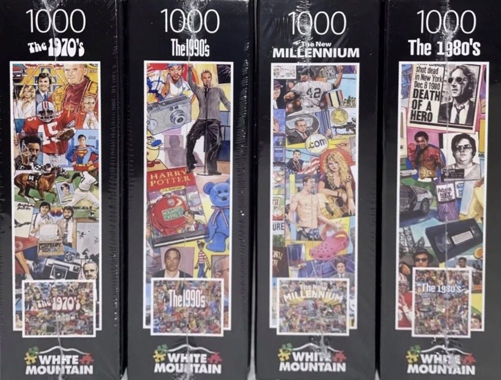 The New Millennium - White Mountain puzzle collectible [Barcode 724819263257] - Main Image 4