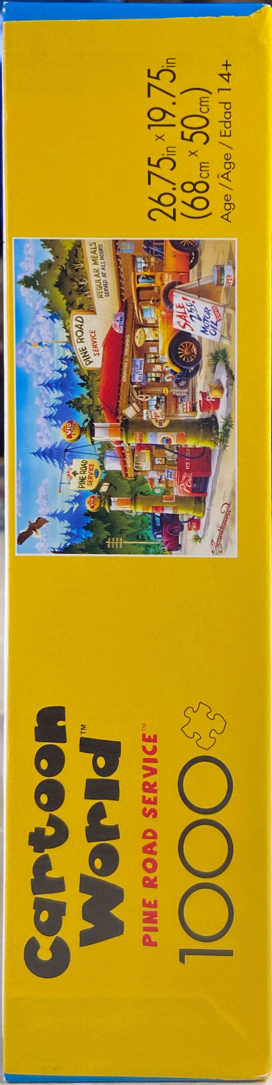 Pine Road Service - Cartoon World puzzle collectible [Barcode 079346115259] - Main Image 4