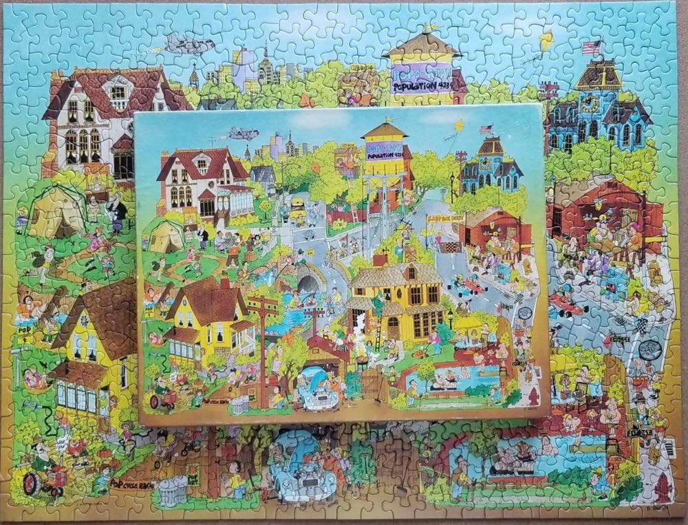 Pops-Town - SOLD - Springbok puzzle collectible - Main Image 4