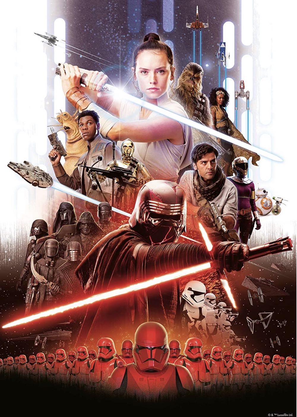 Star Wars, The Rise Of Skywalker 1 - Ravensburger puzzle collectible [Barcode 4005556149902] - Main Image 2