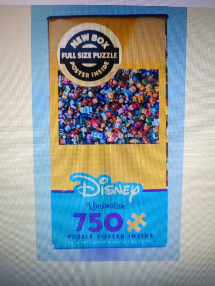 Disney Vinylmation - Ceaco puzzle collectible [Barcode 021081290258] - Main Image 4