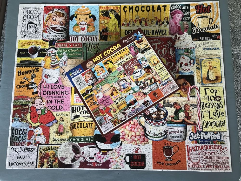 Hot Cocoa - White Mountain Puzzles puzzle collectible - Main Image 3