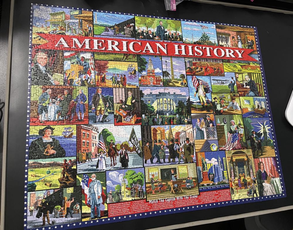 American History (BAV) Sue - White Mountain puzzle collectible - Main Image 3