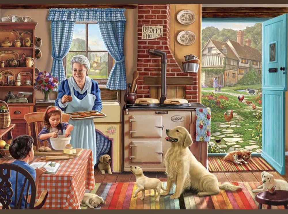 Home Sweet Home - White Mountain puzzle collectible [Barcode 724819257706] - Main Image 2