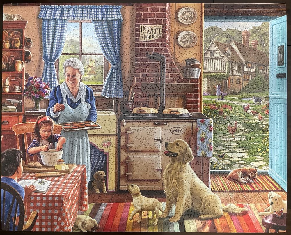Home Sweet Home - White Mountain puzzle collectible [Barcode 724819257706] - Main Image 4