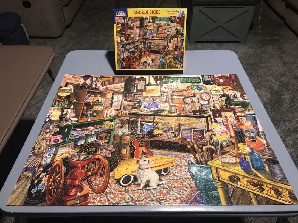 Antique Store - Work & Sell - White Mountain puzzle collectible [Barcode 724819263394] - Main Image 3