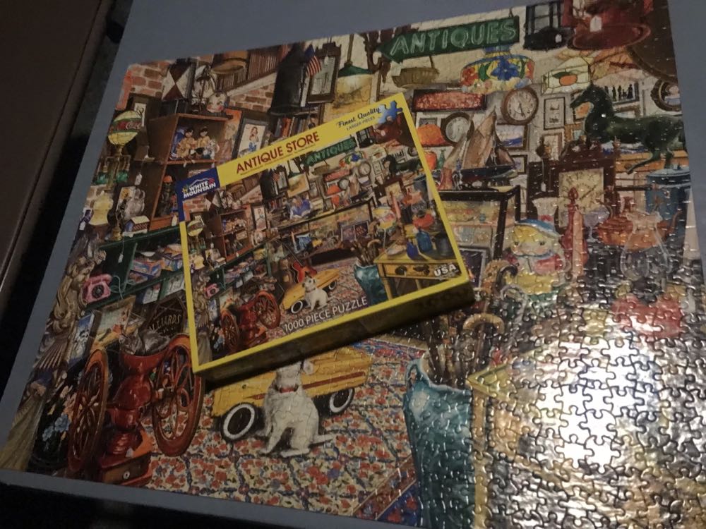 Antique Store - Work & Sell - White Mountain puzzle collectible [Barcode 724819263394] - Main Image 4