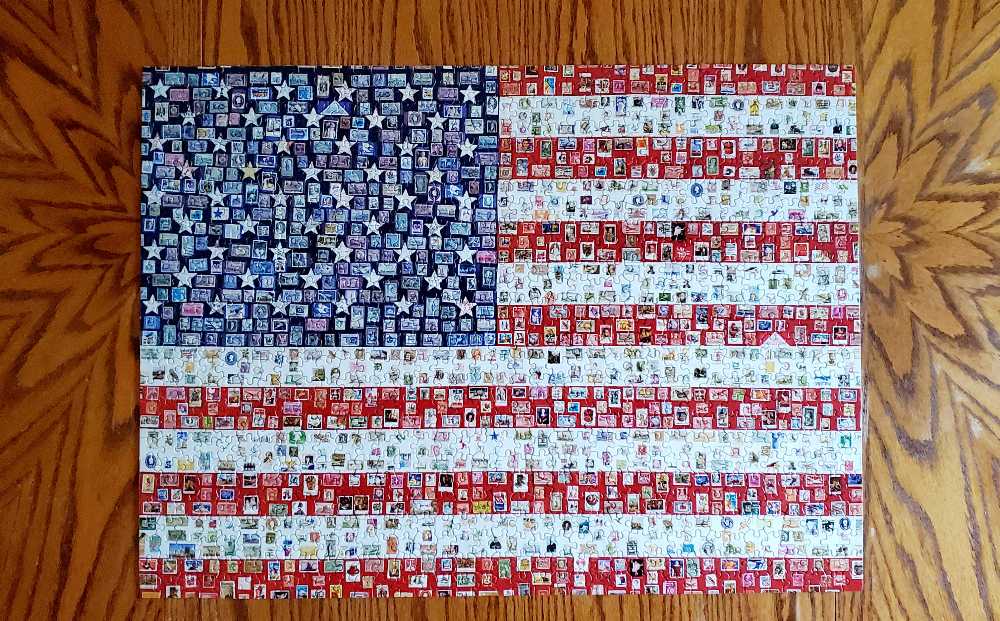 All American - Ceaco puzzle collectible [Barcode 021081033060] - Main Image 2
