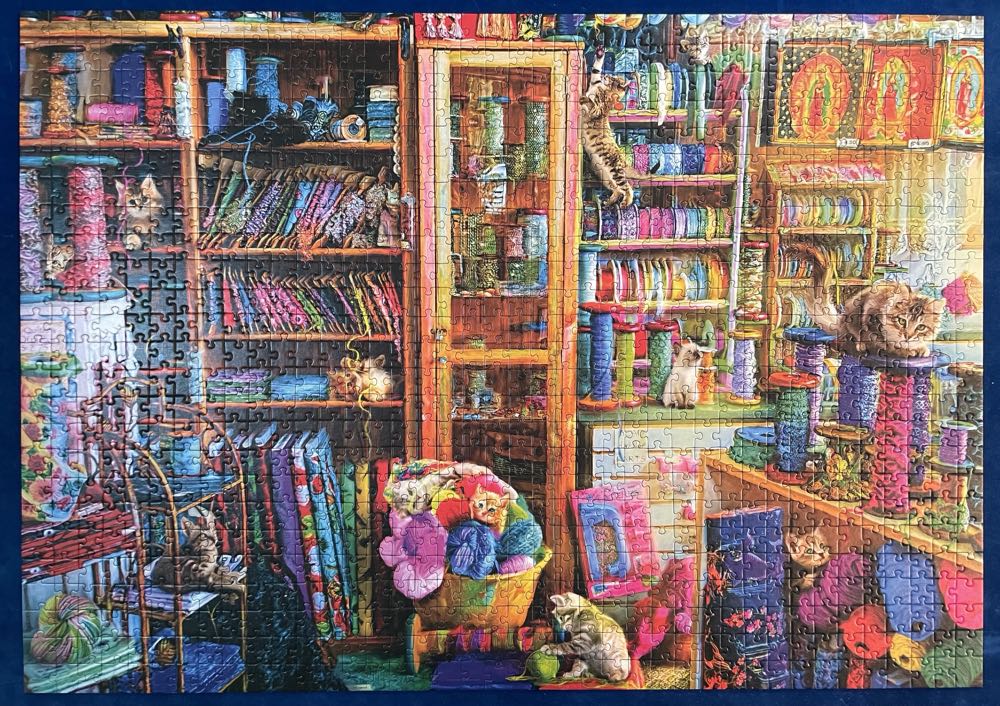 Kitty Heaven - Bluebird Puzzle puzzle collectible [Barcode 3663384703317] - Main Image 2