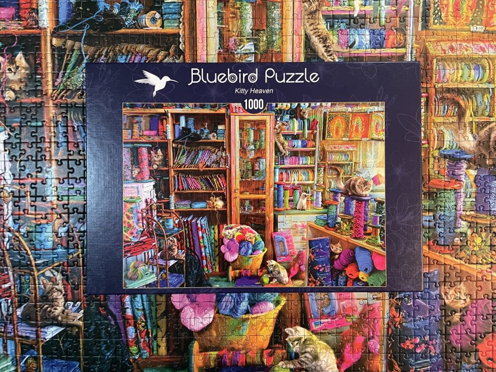 Kitty Heaven - Bluebird Puzzle puzzle collectible [Barcode 3663384703317] - Main Image 3