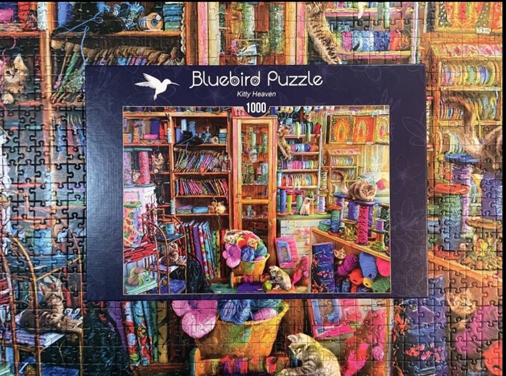 Kitty Heaven - Bluebird Puzzle puzzle collectible [Barcode 3663384703317] - Main Image 4