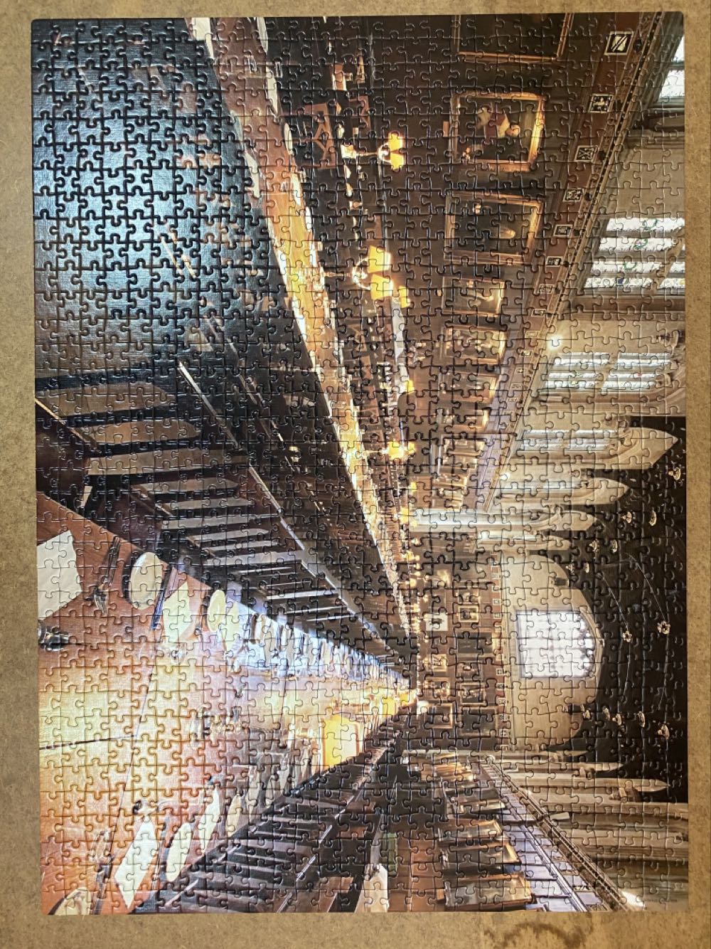 The Hall, Christ Church, University Of Oxford - Clementoni puzzle collectible [Barcode 8005125616336] - Main Image 2