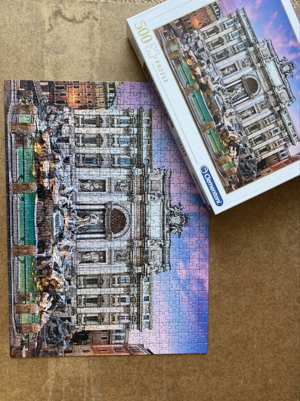 Fontana Di Trevi - Clementoni puzzle collectible [Barcode 8005125350476] - Main Image 3