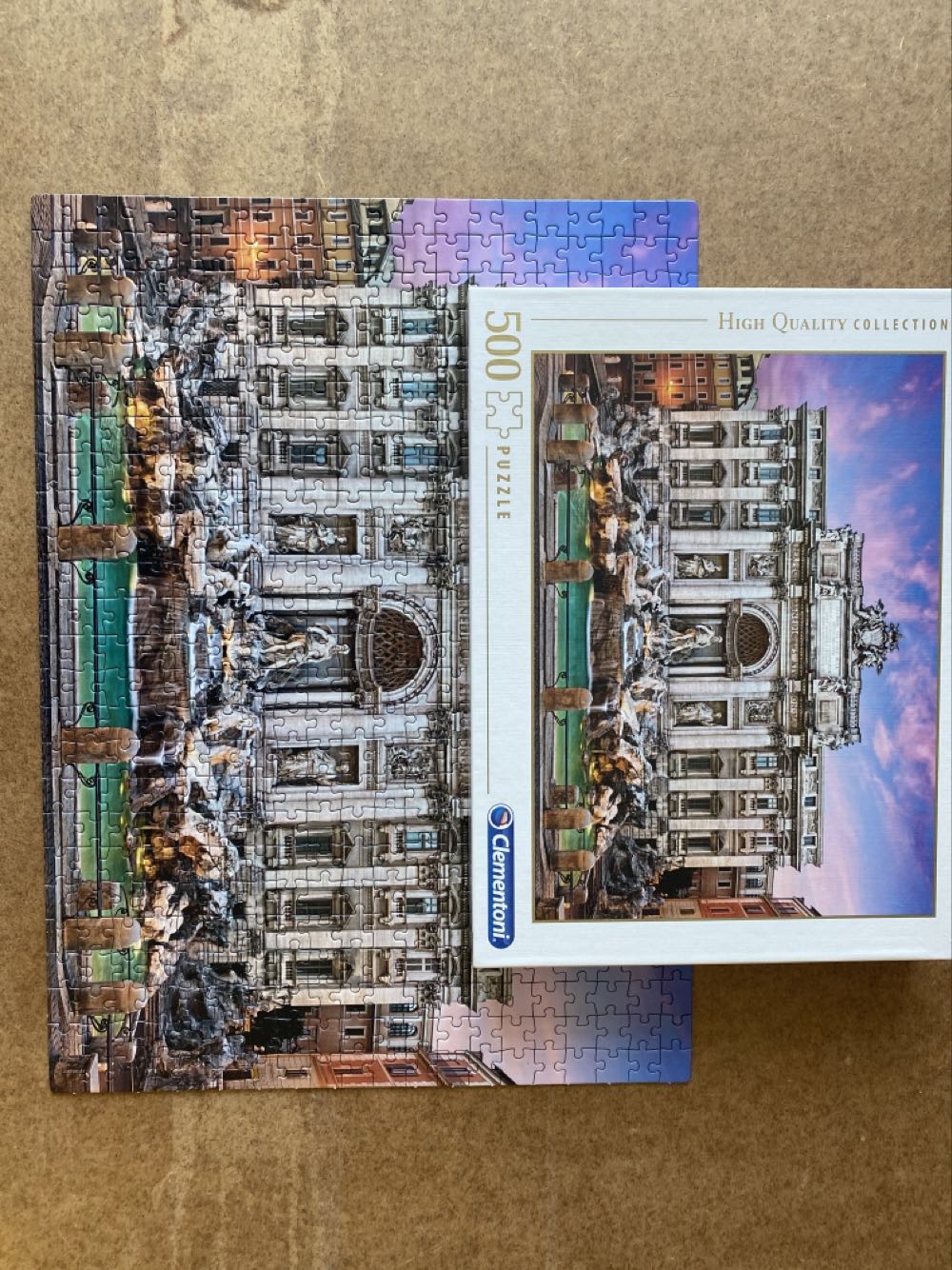 Fontana Di Trevi - Clementoni puzzle collectible [Barcode 8005125350476] - Main Image 4